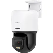 ANNKE I81EM 3K 5 MP PoE Dome Überwachungskamera mit Schwenk- und Neigefunktion, Nachtsicht in Farbe - Weiß