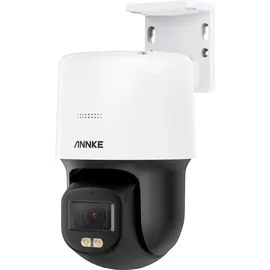 ANNKE I81EM 3K 5 MP PoE Dome Überwachungskamera mit Schwenk- und Neigefunktion, Nachtsicht in Farbe - Weiß