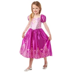 Rubie ́s Kostüm Disney Prinzessin Rapunzel Glitzer Kinderkostüm, Werde zur Disney Princess mit jeder Menge Glitter! rosa 140