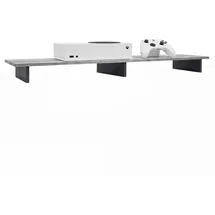 Vladon Game TV-Aufsatz 138,5 x 9,5 x 34,5 cm Weiß matt/MDF