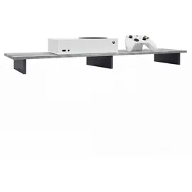 Vladon Game TV-Aufsatz 138,5 x 9,5 x 34,5 cm Weiß matt/MDF
