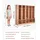 Vevor Offener Kinderkleiderschrank aus Holz, Kindergarderobe mit 10 Haken & 15 Fächern (5 Groß + 10 Klein), Garderobenregal & Aufbewahrungsregal für Kinderzimmer Zuhause Kindergarten Kita