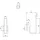 Villeroy & Boch V&B Reserve-T-Halter Elements Striking 140x93x45mm, offen, brushed gold