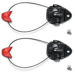 Sidi Mag-1 Tecno-3 Short Magnetverschluss, schwarz-rot für Männer