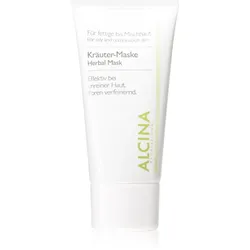 Alcina For Oily Skin Kräutermaske gegen ein glänzendes Gesicht und erweiterte Poren 50 ml