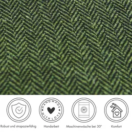 Andiamo Jenny Dekokissen 40 x 40 cm Grün