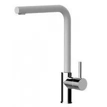 VIZIO Wasserhahn Küchenarmatur SAM, mit 360° schwenkbarem weiss Granit