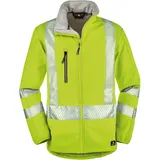 4Protect Warnschutz Softshelljacke "TYLER" - 6XL - gelb