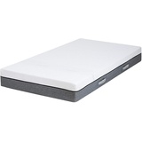 Genius eazzzy Matratze 200x200 cm - orthopädische Visco Kaltschaummatratze mit 8-Zonen und 20cm hoch, Härtegrad H2-H3 | Komfort,