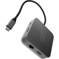 Green Cell Ak61 4K, USB-C Zentrum 60hz - Grey