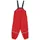 Matschhose Fleece-Futter Rot 92