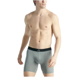 adidas Active Micro Flex Eco Boxershorts Schwarz/Grau L 3er Pack
