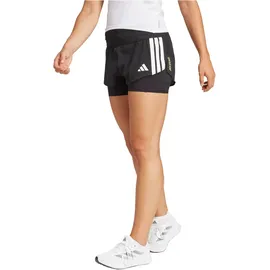 adidas Adizero 2in1 Gel Pocket Short Damen - XS
