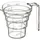 Yamazaki Messbecher 200 ml, LAYER Messbecher, Transparent