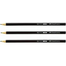 Faber-Castell Bleistift 1111 HB 12 St. Schwarz