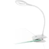 EGLO Klemmleuchte "CABADO Klemmlicht - Kunststoff - LED - 3,2W - IP20", weiß, 1, H: 47cm, 1 Stk., Leuchten, Klemmlampe, Schreibtischlampe, Leselampe, L12,5 x B6,5 x H47 cm,