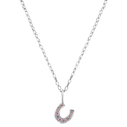 s.Oliver Kids Girls Halskette 2032579 Hufeisen Silber Zirkonia