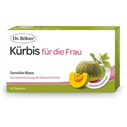 Dr. Böhm® Kürbis für die Frau – pflanzliche Antwort auf Blasenschwäche Tabletten 30 St 30 St Tabletten