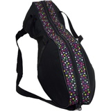 Aves-24 WAVEBOARDTASCHE bis 90 cm Waveboard Tasche Bag Transporttasache Trageriemen (4. Dots)