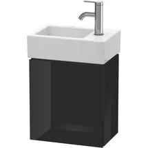 Duravit Waschtischunterschrank 1 Tür 36,4 x 40 x 24,1 cm Schwarz Hochglanz