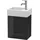 Duravit Waschtischunterschrank 1 Tür 36,4 x 40 x 24,1 cm Schwarz Hochglanz