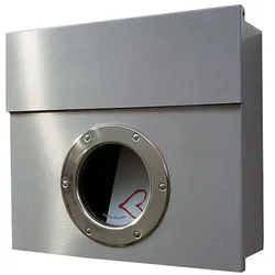 Radius Design - Briefkasten Letterman, Edelstahl matt poliert