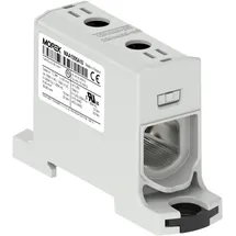 MOREK Hauptleitungsklemme Anschlußklemme Hauptklemme 6-95mm2 grau 1P OTL 95 Morek MAA1095A10