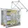 VARIOfit Palettenaufsatz Typ 65K verzinkt 1.200 x 800 mm Nutzhöhe 1.000 mm