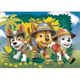 Trefl PAW Patrol, 4 in 1 Puzzle (Kinderpuzzle)