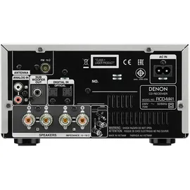 Denon RCD-M41 Home-Audio-Minisystem 60 W Silber