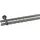 OTTO home Gardinenstange OTTO HOME "Kappe 2-Lauf" Gr. 3, silber (edelstahlfarben, silberfarben), L:200cm Ø:20mm, Eisen, Gardinenstangen, Innenlauf Komplett-Set inkl. Gleitern und Montagematerial