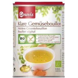 Klare Gemüsebouillon Dose