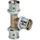 Viega Sanfix P T-Stück 303518 16 mm, mit SC-Contur, Rotguss