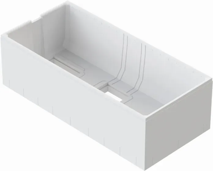 Schedel Wannenträger zu Ideal Standard i.life Duo 1700x750 SW16143 170 x 75 cm, Höhe 57cm