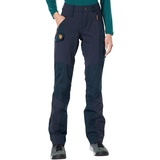 Fjällräven Damen Nikka Curved Hose (Größe L , blau)