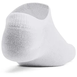 Under Armour Essential No Show Funktionssocken 6er Pack Weiß 38-42
