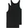 Unterhemd in schwarz 4XL