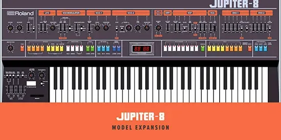 Roland Cloud Software - JUPITER-8 Model Expansion