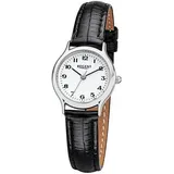 REGENT - 32-F-1416 - Damenuhr - Schwarz/Weiß