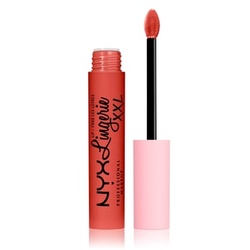 NYX Professional Makeup Lip Lingerie XXL Matte szminka w płynie 4 ml Nr. LXXL06 - Peach Flirt