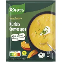 KNORR Feinschmecker Kürbis Cremesuppe 52G