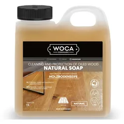 WOCA Holzbodenseife natur 1,0 L zur Pflege von naturgeölten Oberflächen