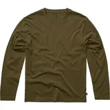 Brandit Textil Premium Longsleeve grün XXL