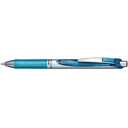 Pentel EnerGel BL77 Gelschreiber hellblau/silber 0,35 mm, Schreibfarbe: blau, 1 St.