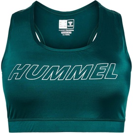 hummel hummel, hmlTE CURVY Sports BRA Plus - Grün - 2XL
