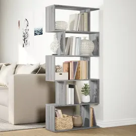 vidaXL Bücherregal 70 x 24 x 161 cm Grau