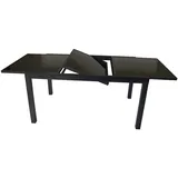 FRG Ausziehtisch 150-210 x 90 x 75 cm Schwarz