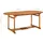 vidaXL Garten-Esstisch 180 x 90 x 75 cm Massivholz Akazie Braun