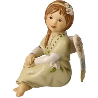 GOEBEL Schutzengel Figur Gloria Engel des Glücks - Weihnachten Seelenbegleiter