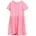 Kinder Midi-Kleid mit Print pink 92/98 128-134